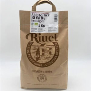 Rice for Paella Riuet BOMBA ECO 500gr and 5Kg