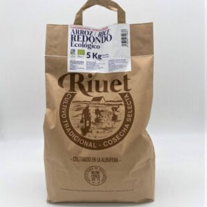 Rice for Paella Riuet REDONDO ECO 500gr and 5Kg